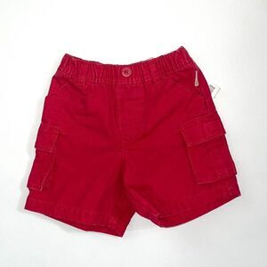 Gymboree Boys Shorts Red Fire Alarm 0-3 Months